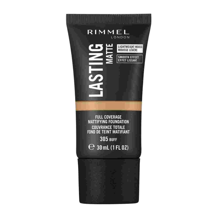 Rimmel- Lasting Finish Matte Foundation, 305 Buff, 30ml