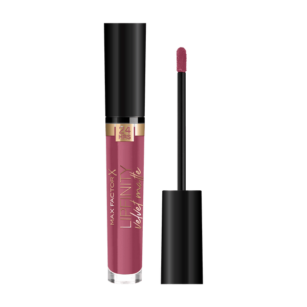 Max Factor- Lipfinity Velvet Matte Liquid Lip, 005 Matte Merlot, 4ml