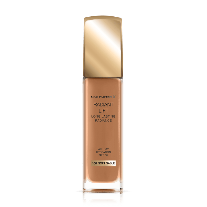 Max Factor- Radiant Lift Foundation, 100 Soft Sable, 30 Ml