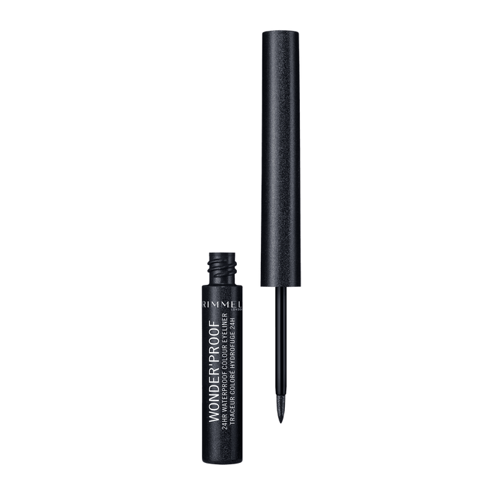 Rimmel- WonderProof 24HR Waterproof Colour Eyeliner, 006 - Sparkly Anthracite, 1.4ml