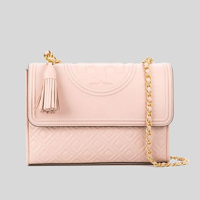 Tory Burch-Fleming Shoulder convertible bag Shell Pink