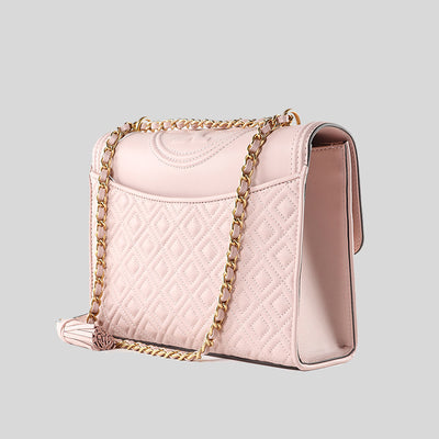 Tory Burch-Fleming Shoulder convertible bag Shell Pink