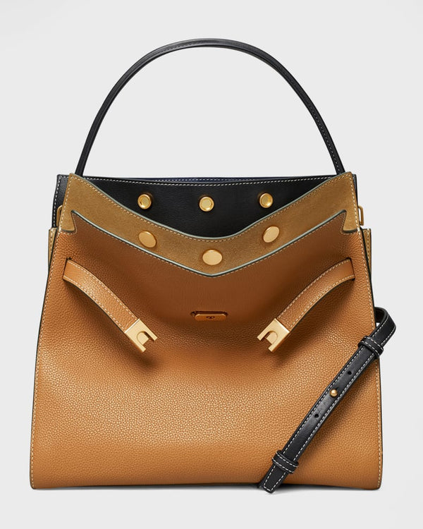 Tory Burch Lee Radziwill Pebbled bag Tigers