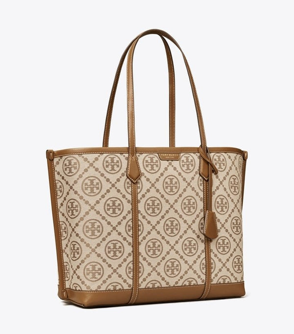 Tory Burch T monogram Large Jacquard Tote bag Hazel