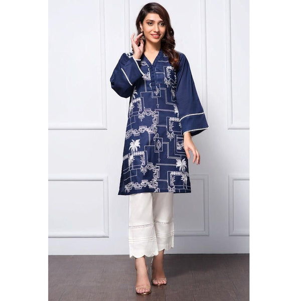 Origins- PERSIAN RUBY(EMBROIDERED SHIRT)- Navy