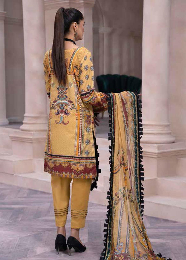 Shahana By Zara Ali- Embroidered Lawn Suits Unstitched 3 Piece ZRA22SS S-08 - Spring