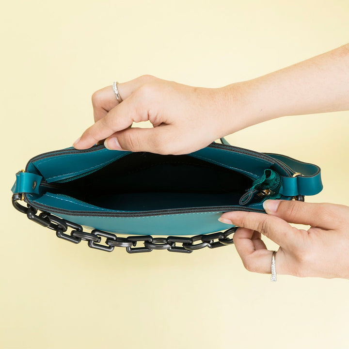 Shein - Green Basic Crossbody Bag