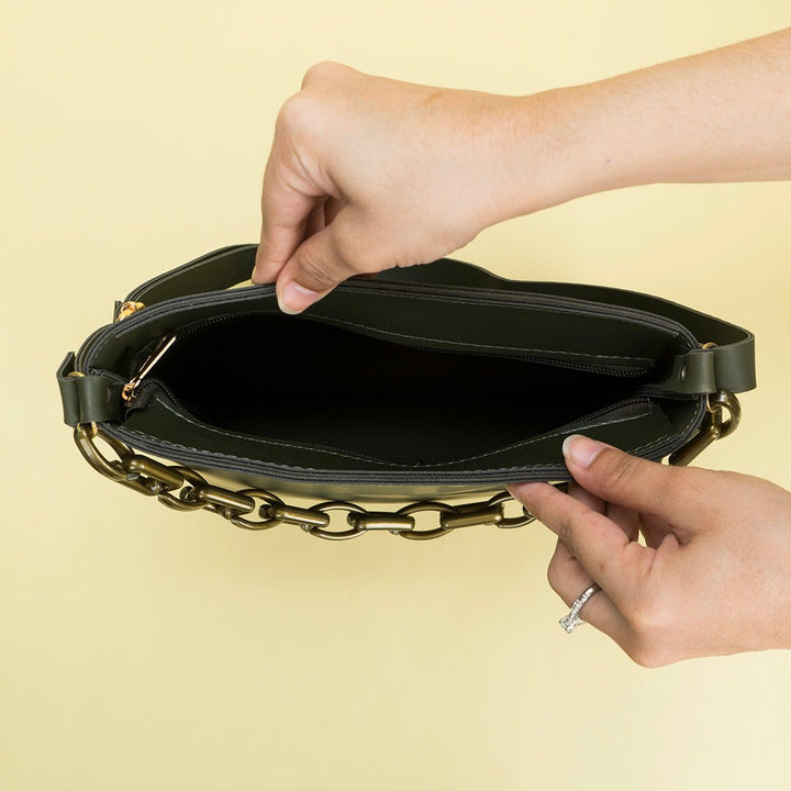 Shein - Black Basic Crossbody Bag