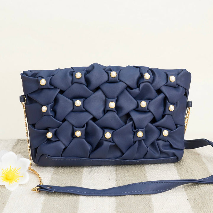 Shein - Mini Crossbody Bag Dark Blue