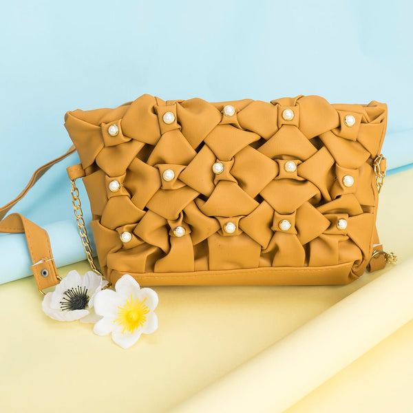 Shein - Mini Crossbody Bag Mustard