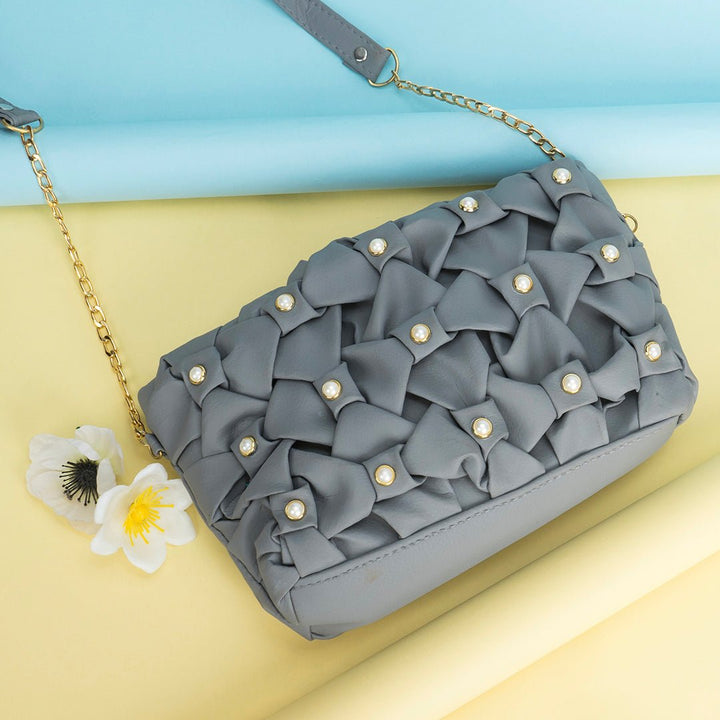 Shein - Mini Crossbody Bag Grey