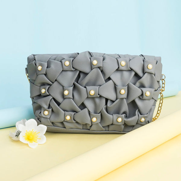 Shein - Mini Crossbody Bag Grey