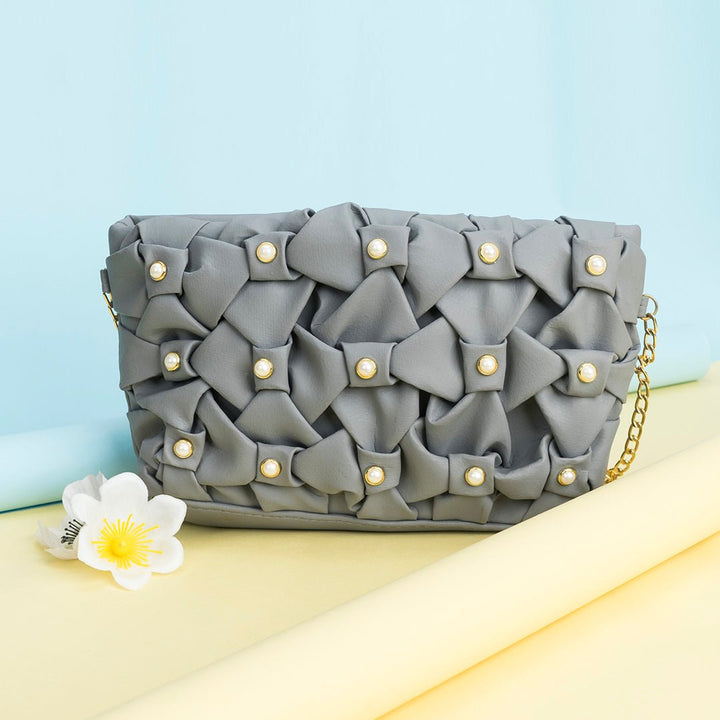 Shein - Mini Crossbody Bag Grey
