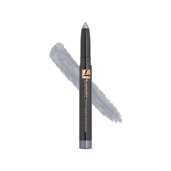 ST London - Eyematic Creamy Eye Shadow - Silver Grey