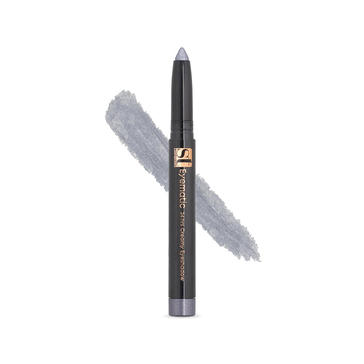 ST London - Eyematic Creamy Eye Shadow - Silver Grey