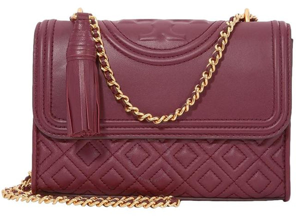 Tory Burch-Fleming Shoulder convertible bag Imperial garnet