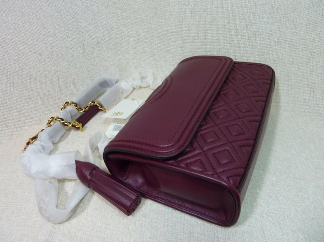 Tory Burch-Fleming Shoulder convertible bag Imperial garnet