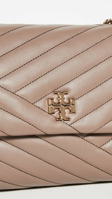 Tory Burch-Kira Chevron convertible Classic taupe