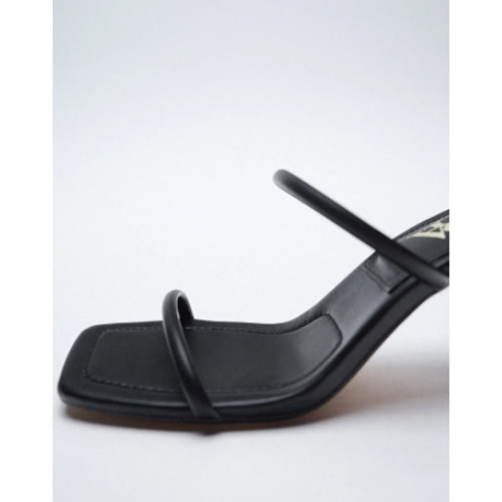 Zara-High-Heel Sandals With Thin Straps