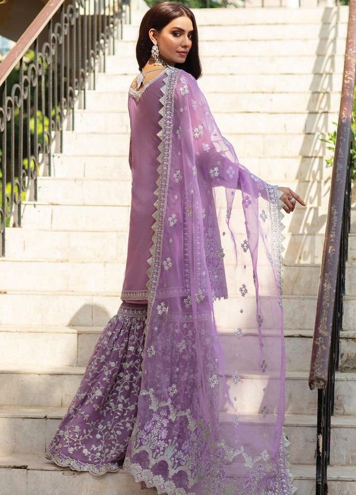 Zainab Chottani Embroidered Net Suits Unstitched 3 Piece ZC21WF Layla 04 "Wedding Collection"